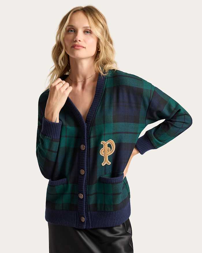 WOMEN'S EAGLE RIVER WOVEN WOOL CARDIGAN